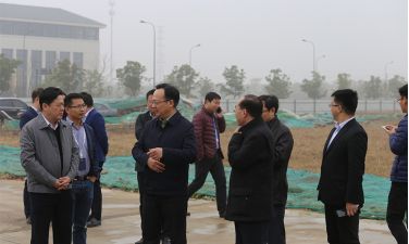 江苏省工信厅到坤泰进行项目调研
