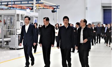 武进省、市、区政协委员一行来访调研坤泰