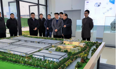 常州市委研究室综合研究处处长解航一行参观调研