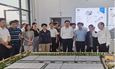 春风迎客来 | 热烈欢迎安徽湾沚区党政代表团莅临公司参观考察